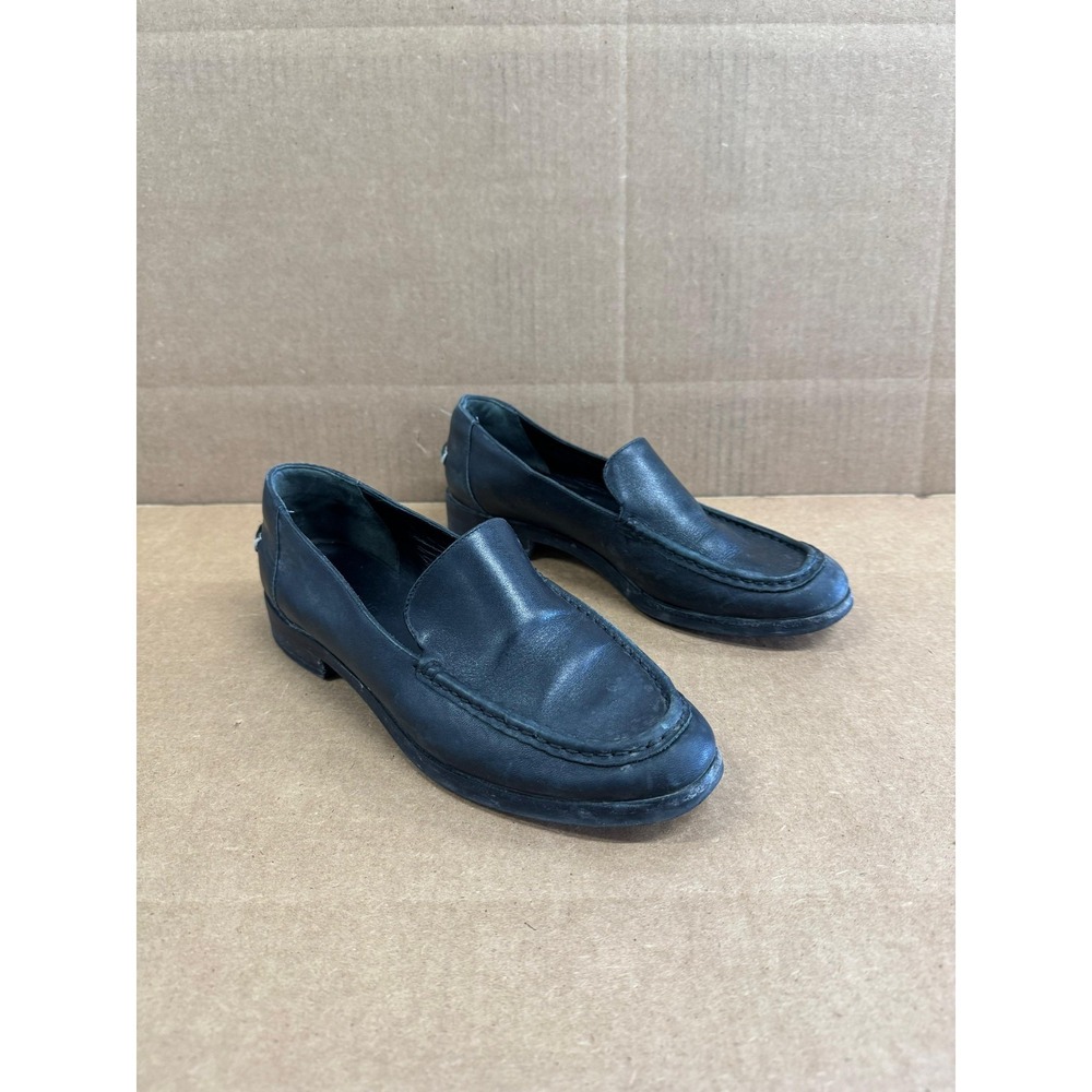 Everlane Leather The Modern Loafer Slip On Classic Black Womens Size 8 US